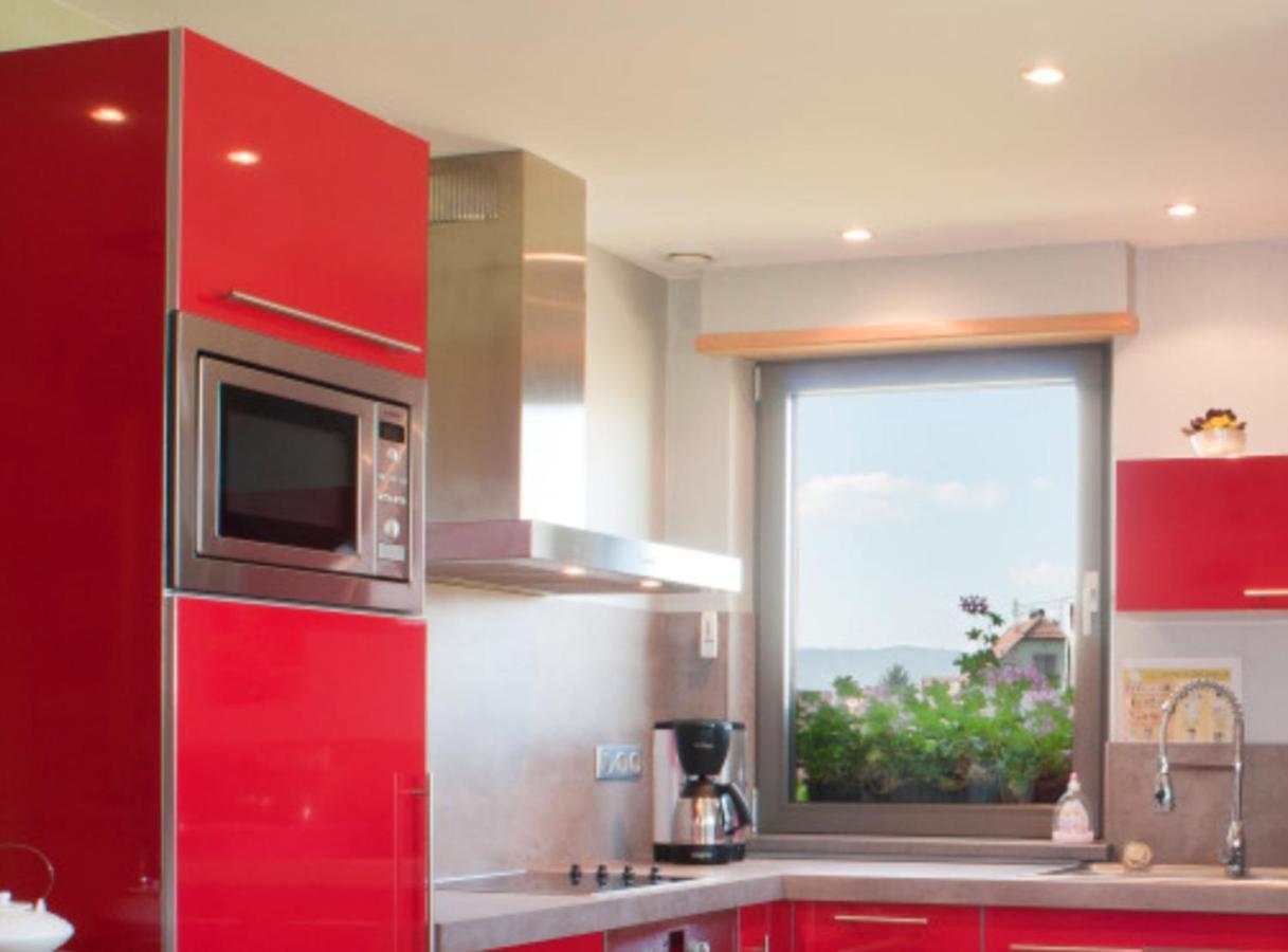 Maison Accueillante A Ebersheim Avec Vue Sur Les Montagnes Ngoại thất bức ảnh